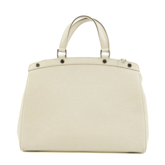 Louis Vuitton White Epi Blair MM 2Way Shoulder Bag #5787