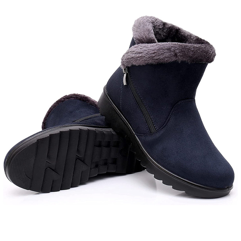 Women's warm cloth shoes, elderly snow boots