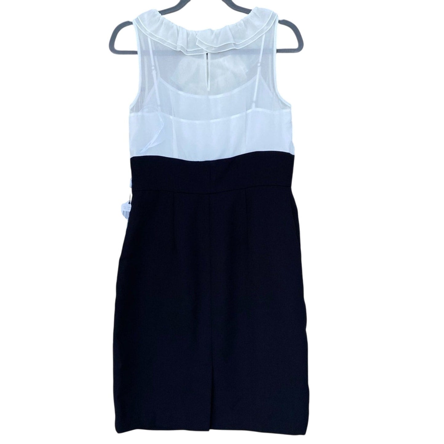 NWT New Calvin Klein Womens Size 8 100% Polyester Sleeveless Lined Sheath Dress