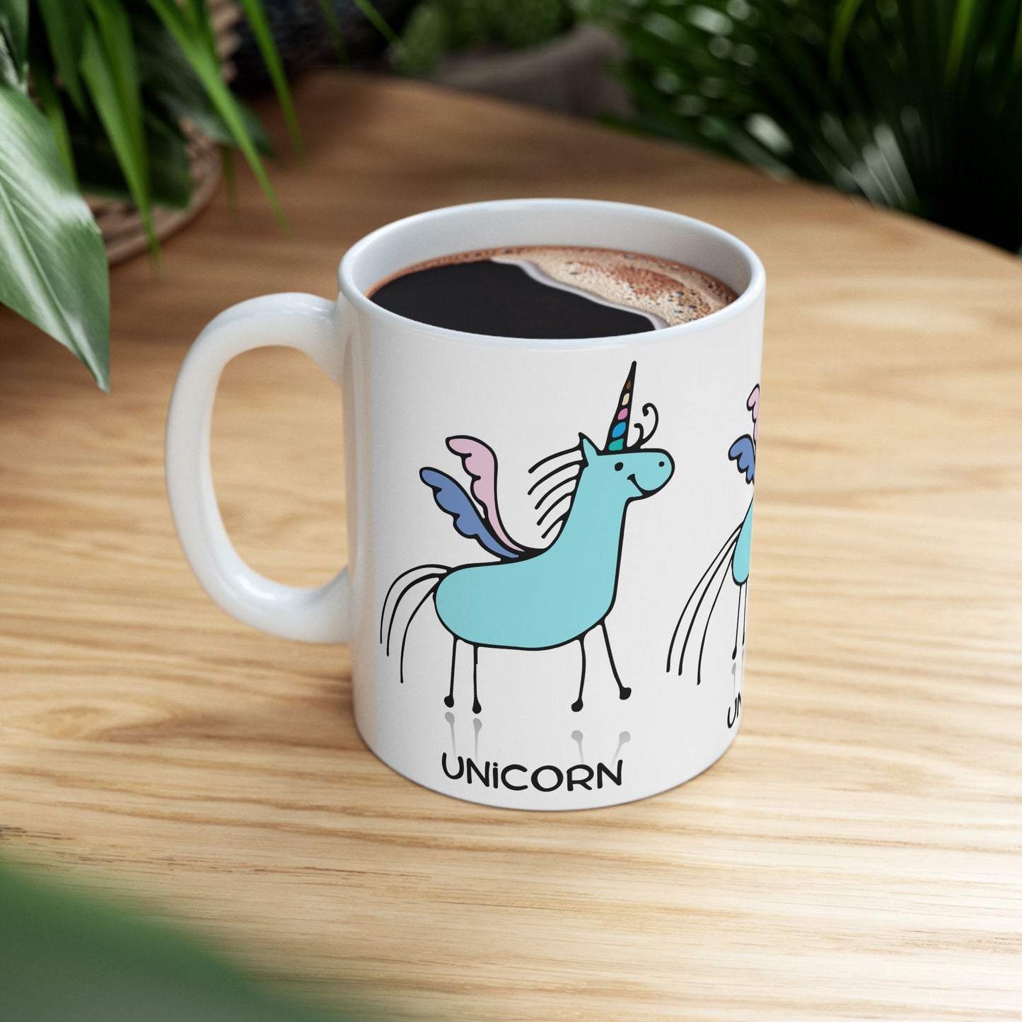 Whimsical Unicorn Ceramic Mug | Cute Gift for Kids and Unicorn Lovers | Perfect for Birthdays, Holidays, and Everyday