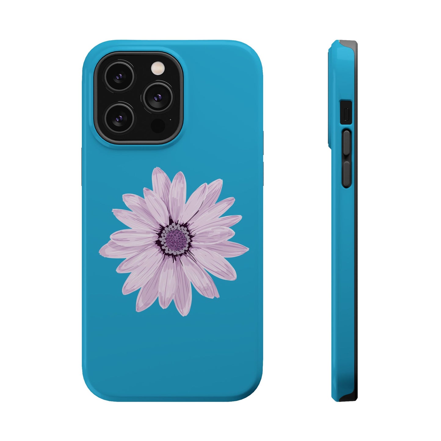 Magnetic Phone Cases with Floral Design, Impact-Resistant Accessories, Stylish Tech Protection, Gifts for Her, Unique Cell Phone Cases