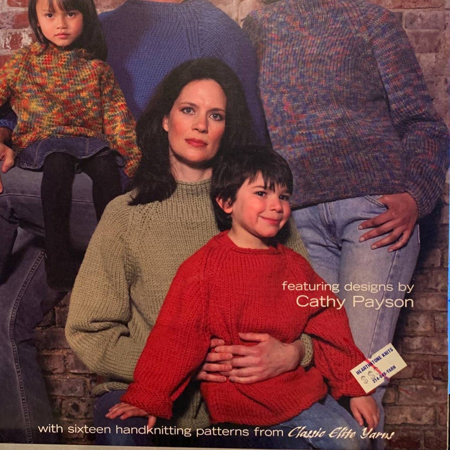 New Classic Elite Yarns 9061 Beginnings Family Sweater Knitting Pattern Book