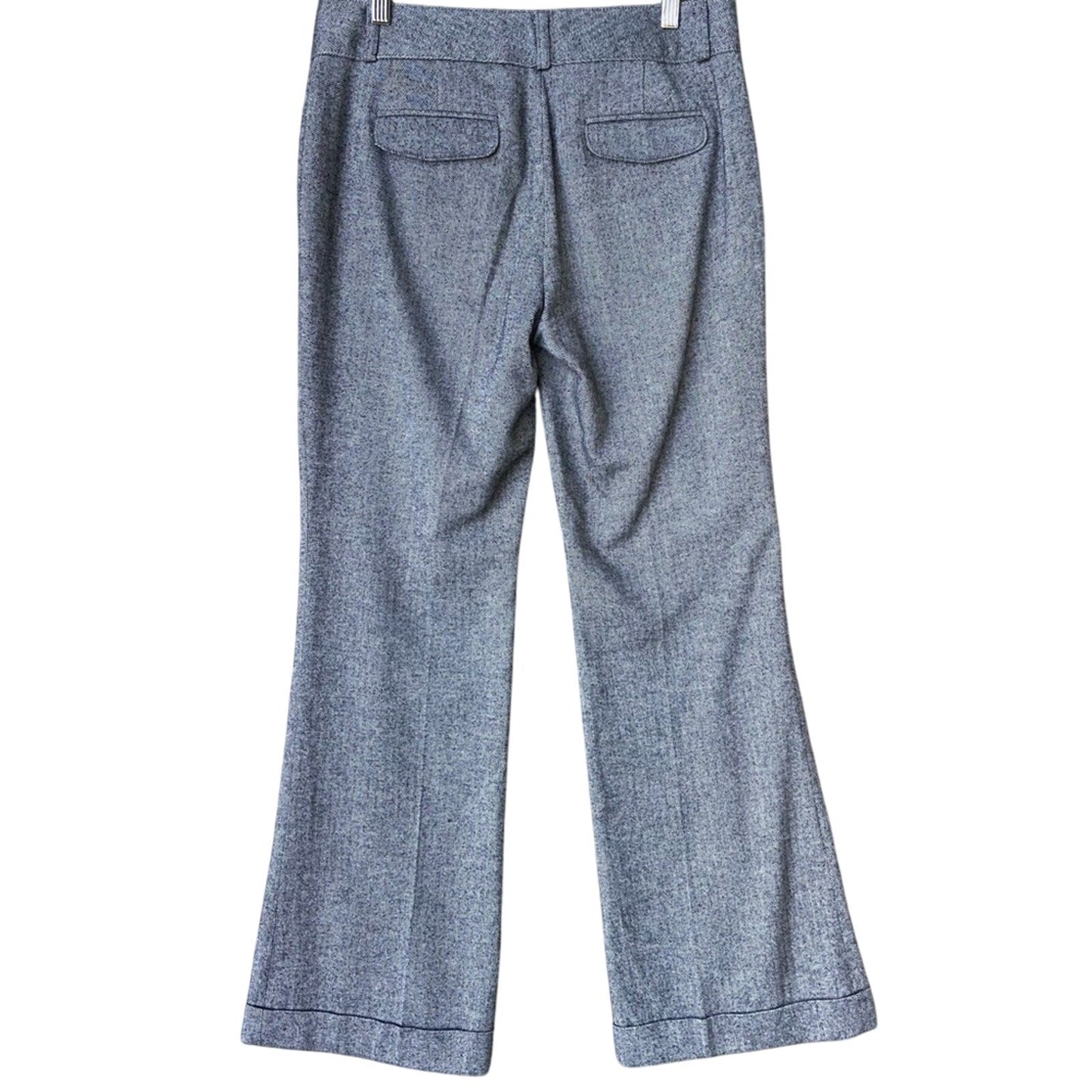 Banana Republic Womens Size 10 Wool Blend Stretch Martin Fit Pants w Pockets