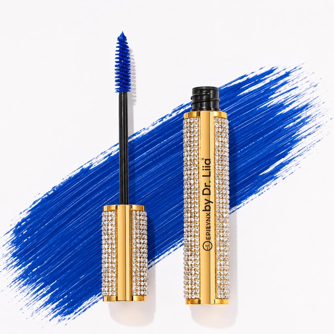 Mega Volume Vegan Mascara – Smudge-Proof with Handmade Diamond Case