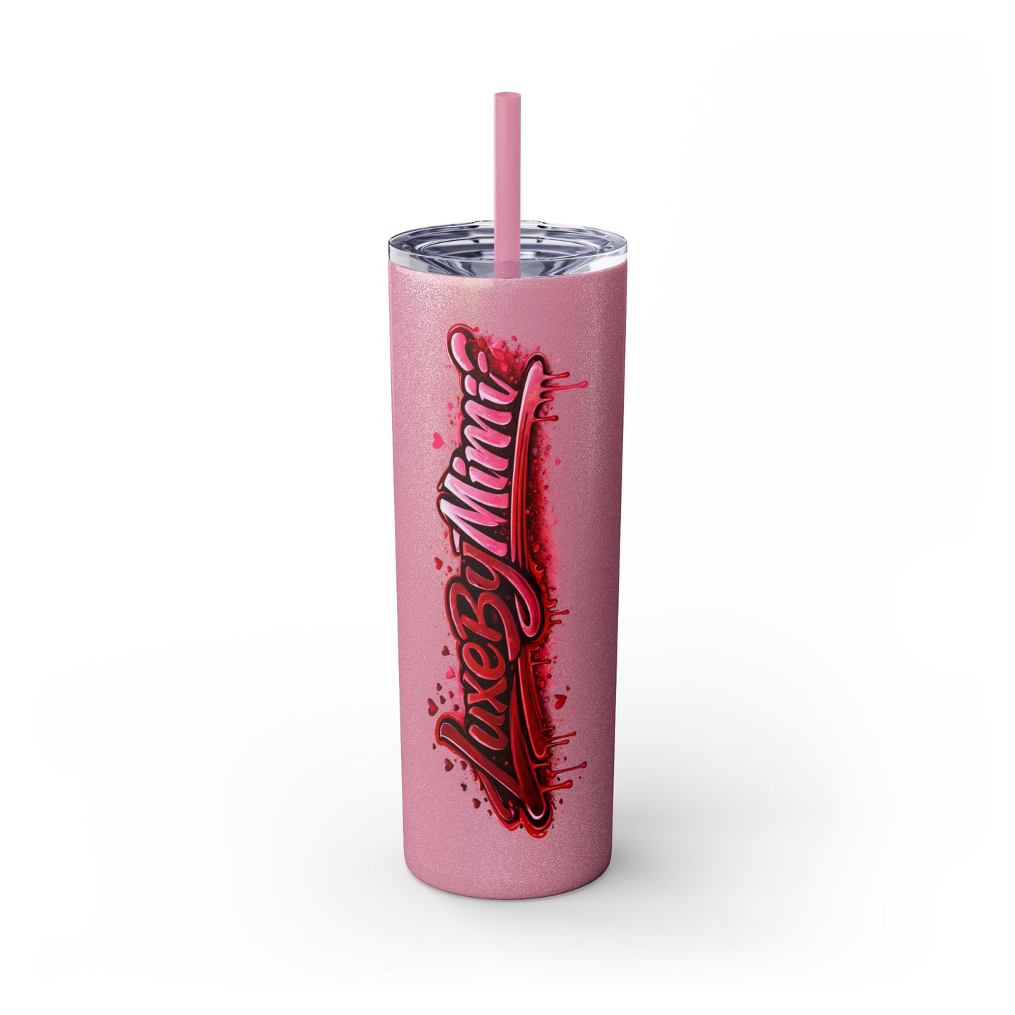 Skinny Tumbler – 'Lake & Lemons' Red Script 20oz Insulated Straw Tumbler