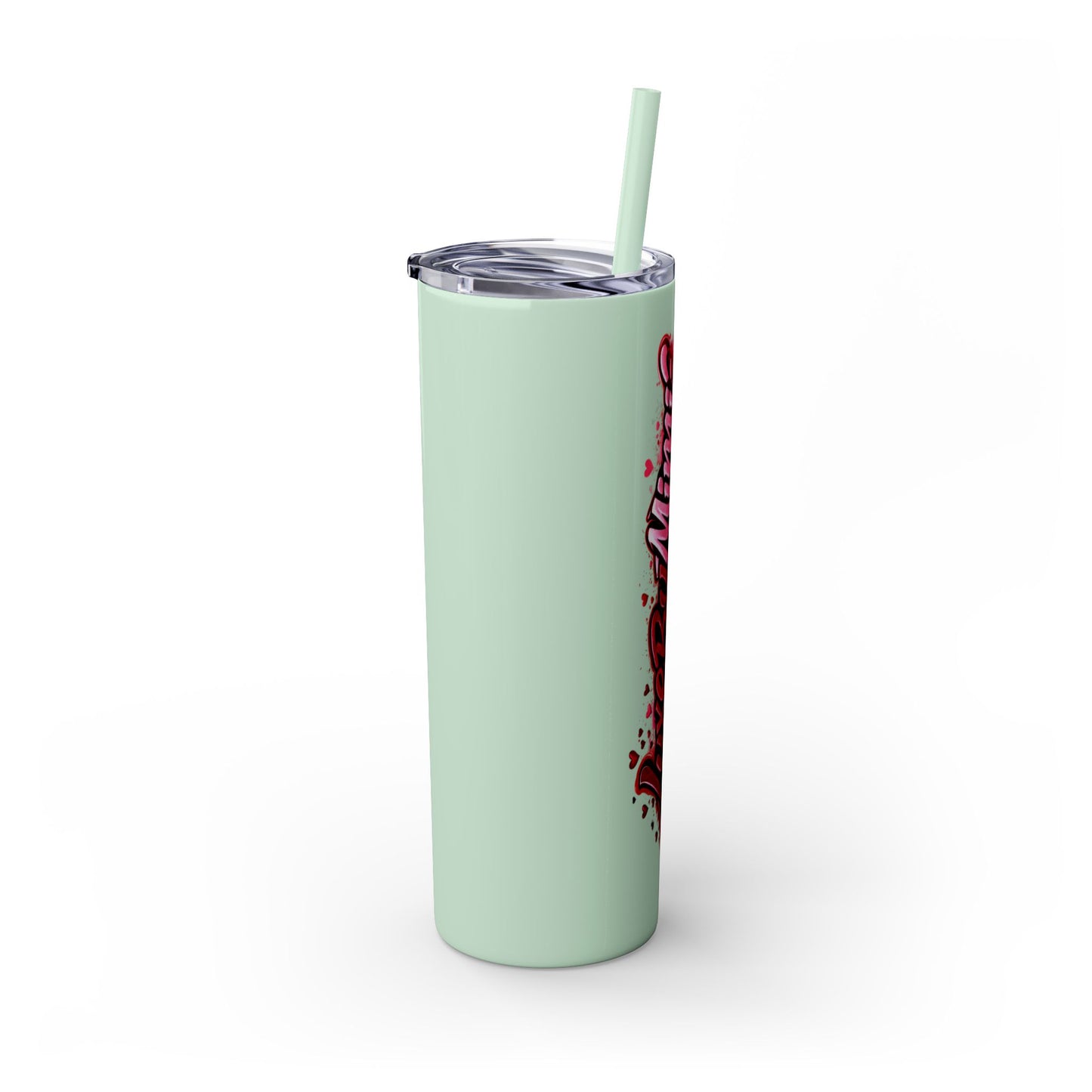 Skinny Tumbler – 'Lake & Lemons' Red Script 20oz Insulated Straw Tumbler