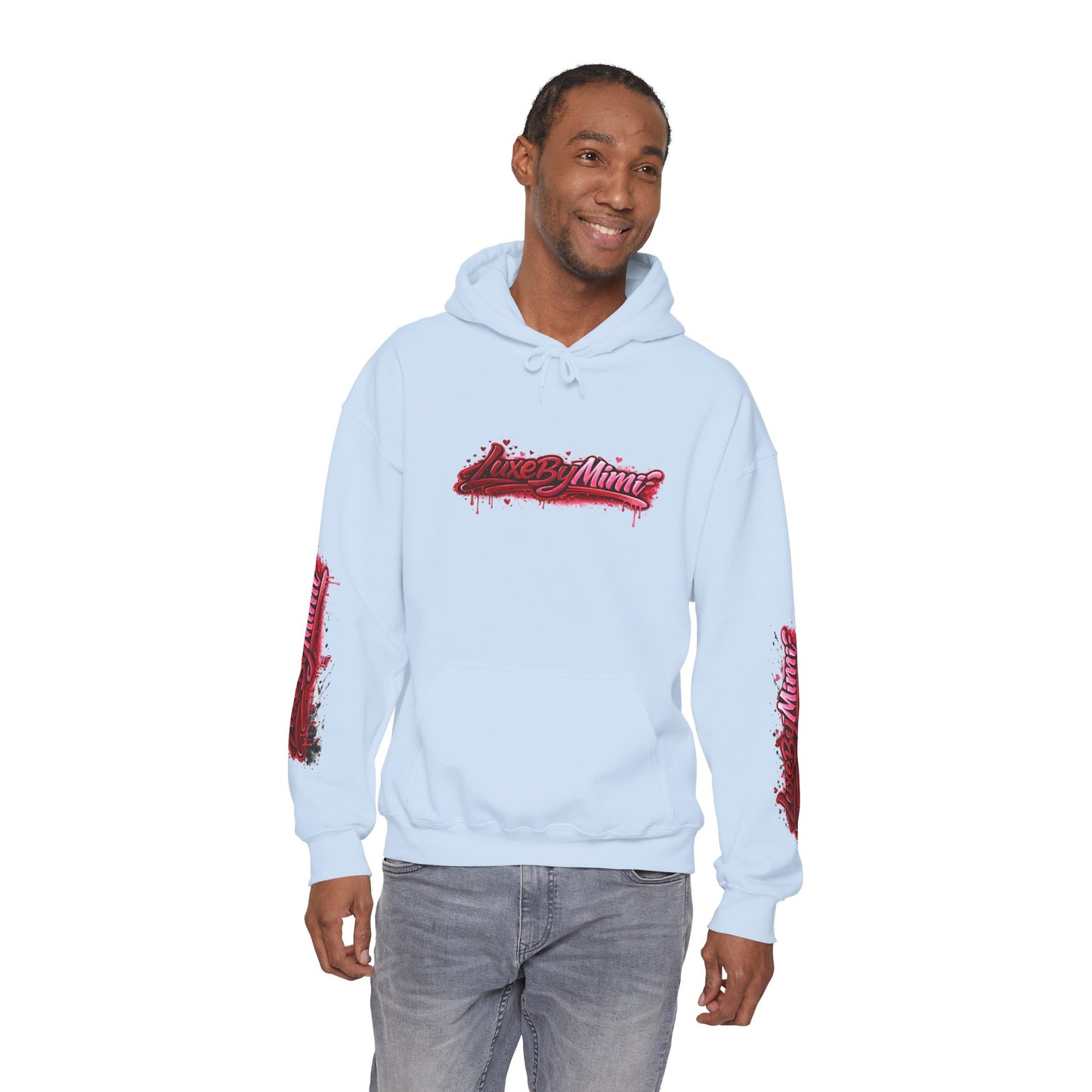 LuxeByMimi Brand Graffiti de Luxe Hoodie — Streetwear Pullover