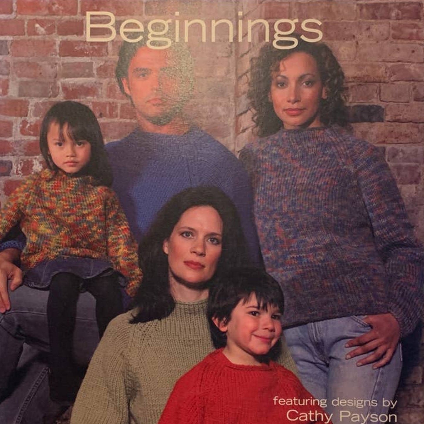 New Classic Elite Yarns 9061 Beginnings Family Sweater Knitting Pattern Book