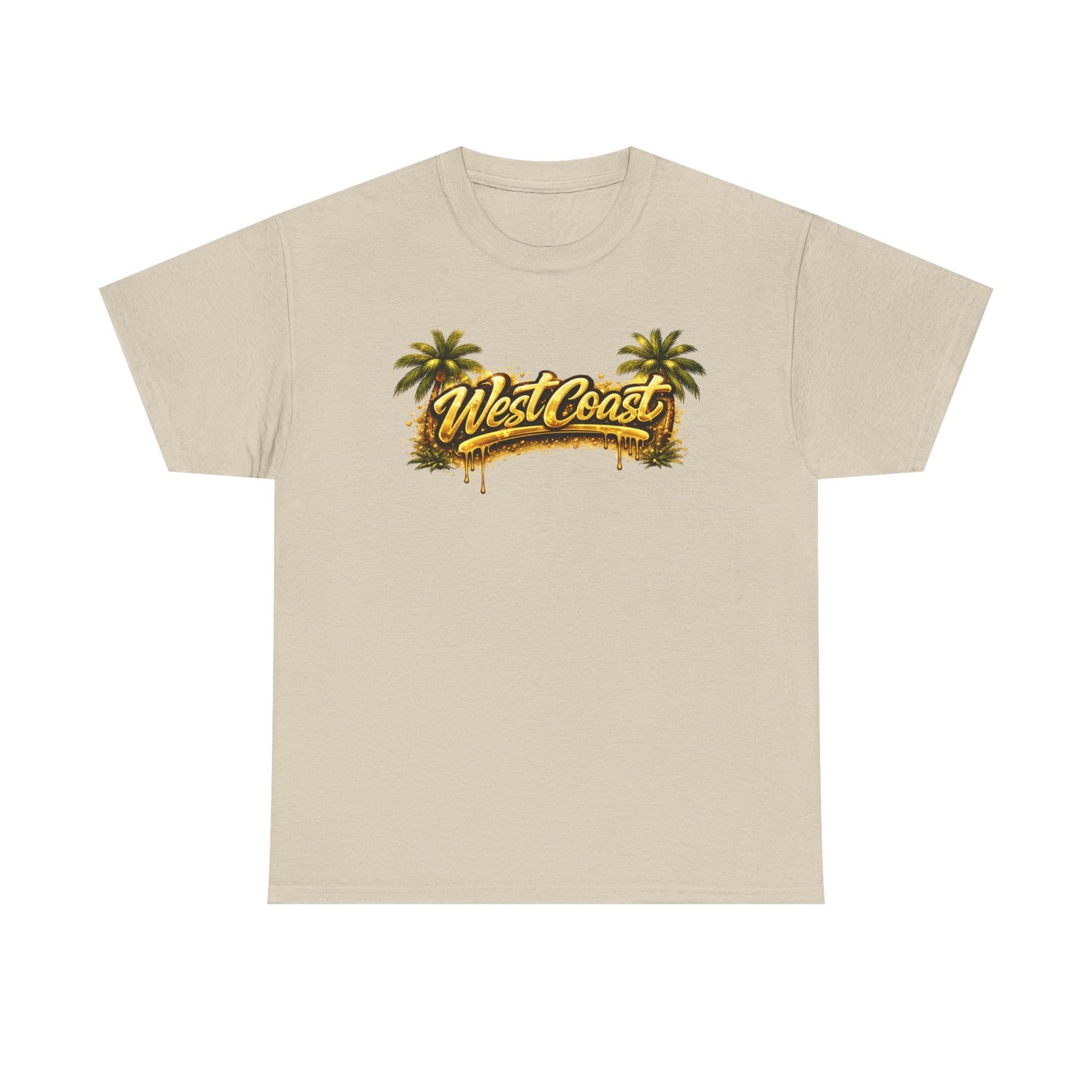 West Coast Palm Tree T-Shirt — Retro Surf Vibe Tee