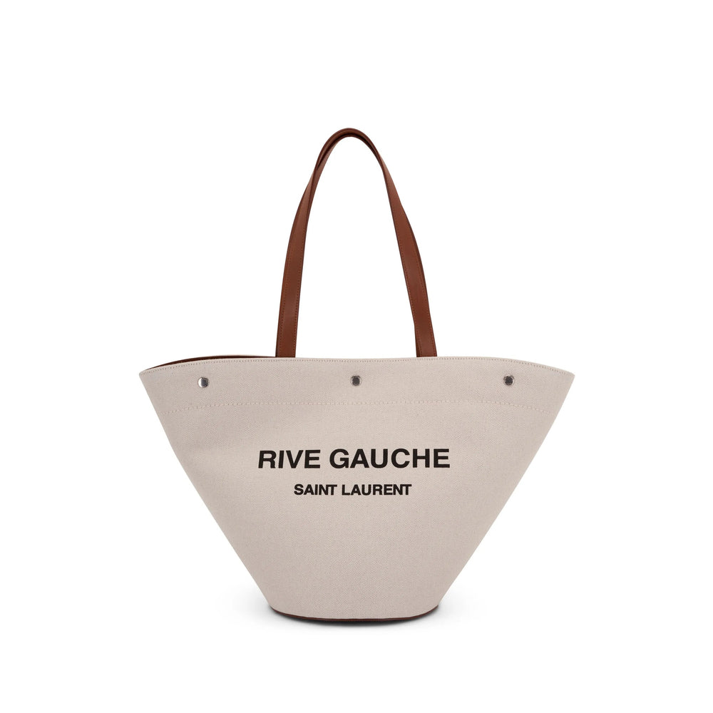 Saint Laurent Neutrals Tote Bags Women
