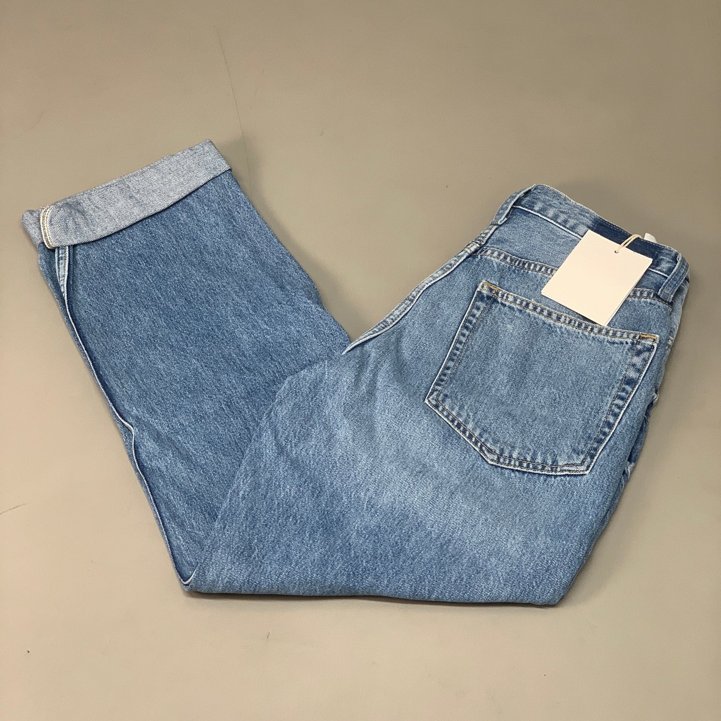 ETICA Bryce Pinch Waist Boyfriend Pant Canyon Reef Certified Organic Size 28 EW178281