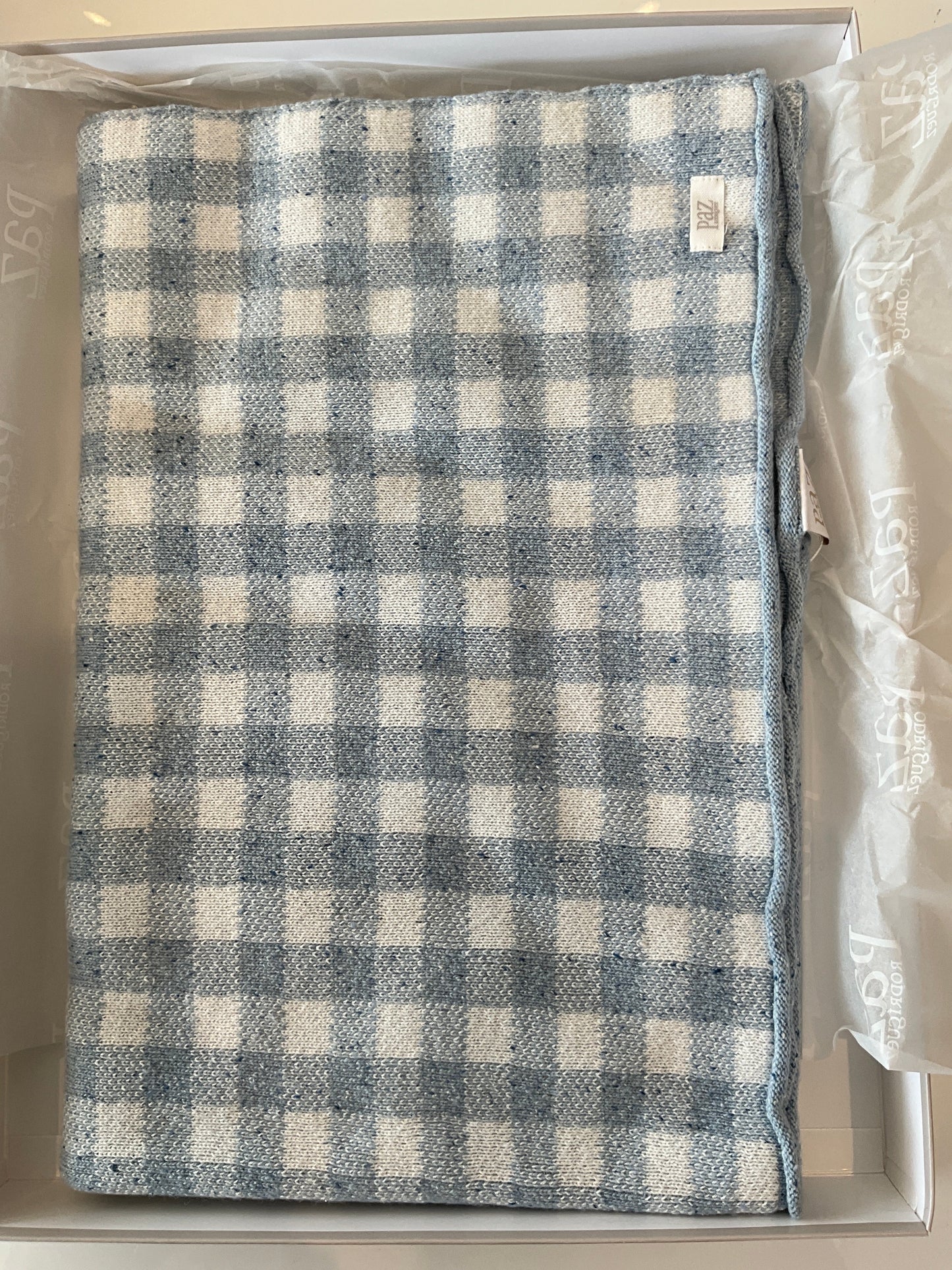 Paz Rodriguez Knit Newborn Blanket