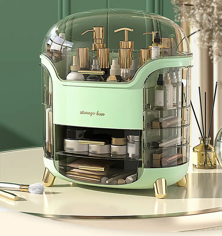 Sturdy Desktop Cosmetics Storage Box Dustproof and Waterproof Design-1
