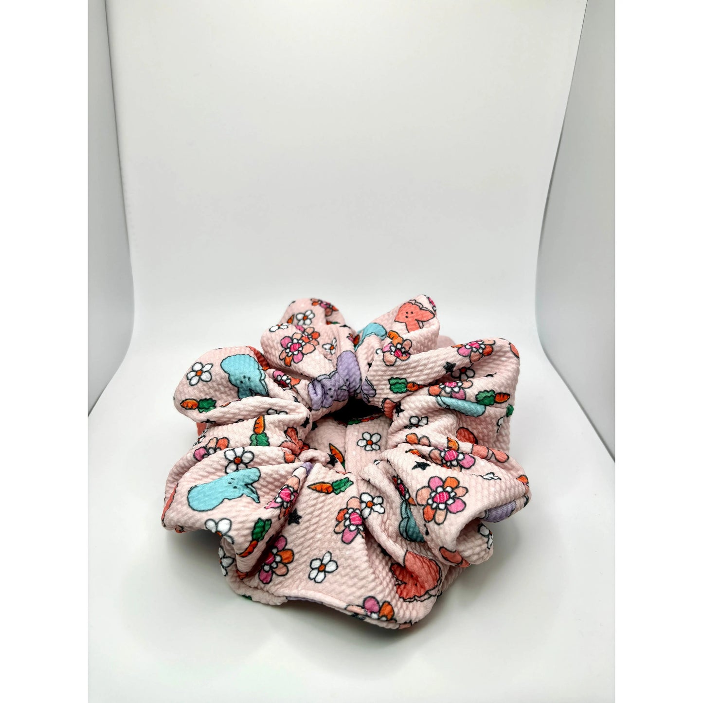 Peep & Floral Spring Bullet Scrunchie
