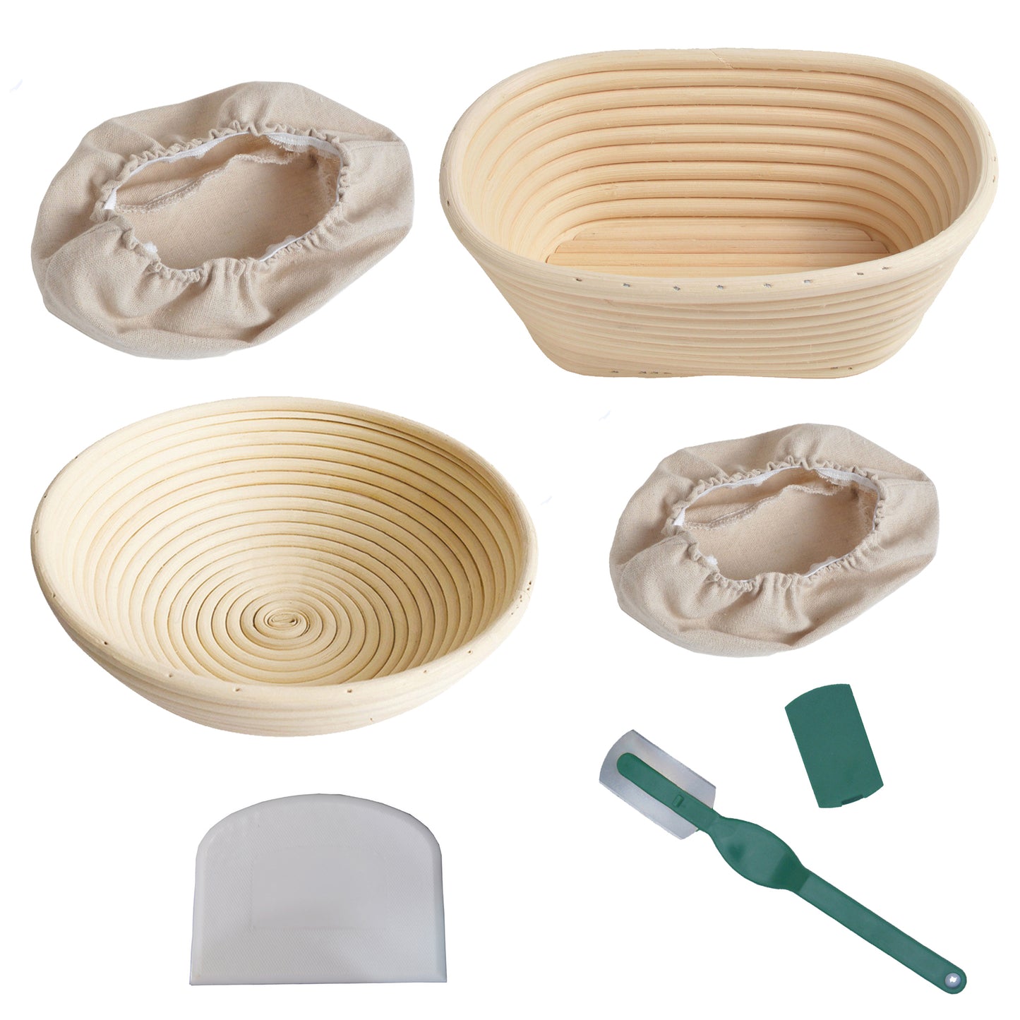Indonesian Rattan Bread Fermentation Basket European Style Fermentation Basket Indonesian Rattan Fermentation Basket