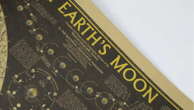 Moon Wall Mural for Living Room Decor