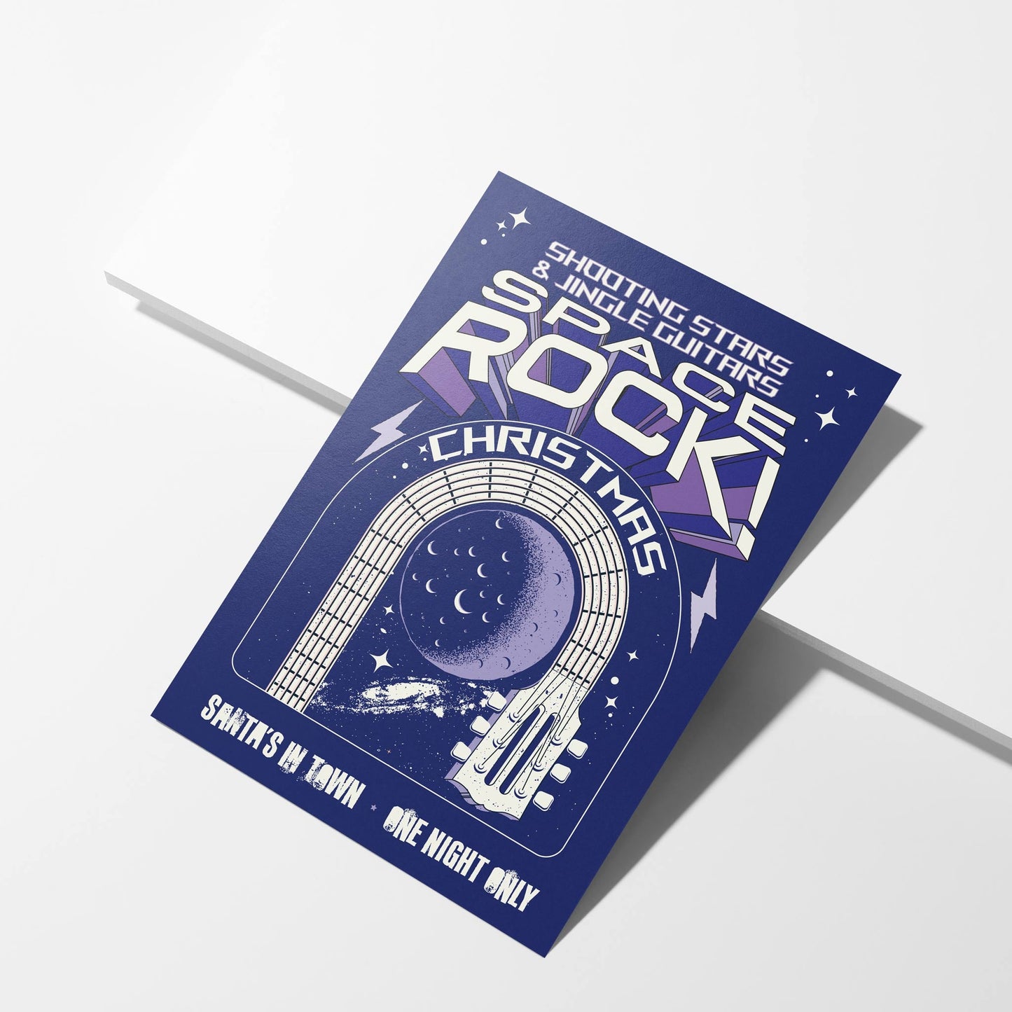 Space Rock Christmas Cards, Set of 24