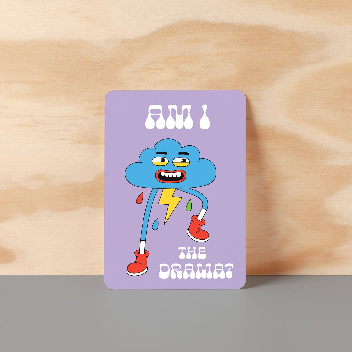Silly Uplifting Affirmation Cards, Deck of 16