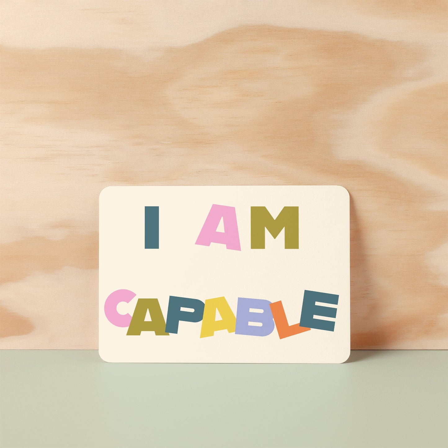 Children's Positive Affirmation Cards, Deck of 16