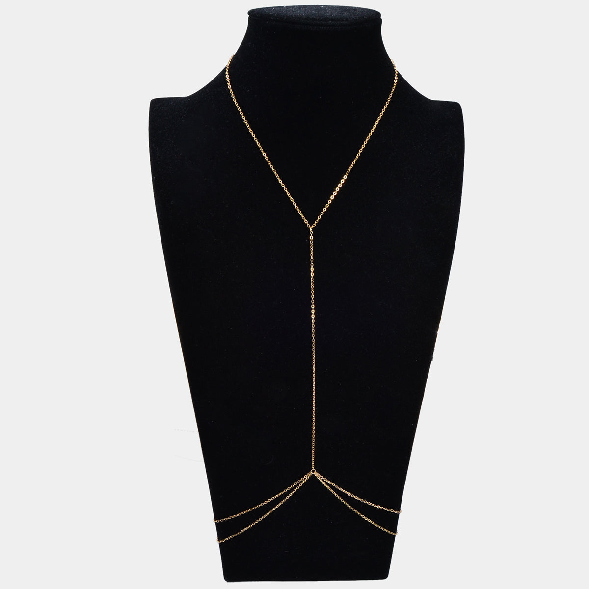 Sexy Layered Body Chain Gold Body Belly Chain Beach Party Body Jewelry for Women-3