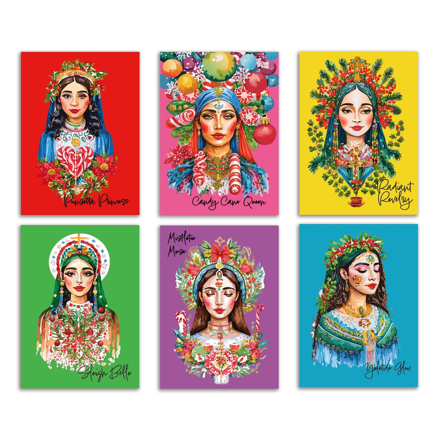Our Lady of Pretty Christmas Cards, Set of 24