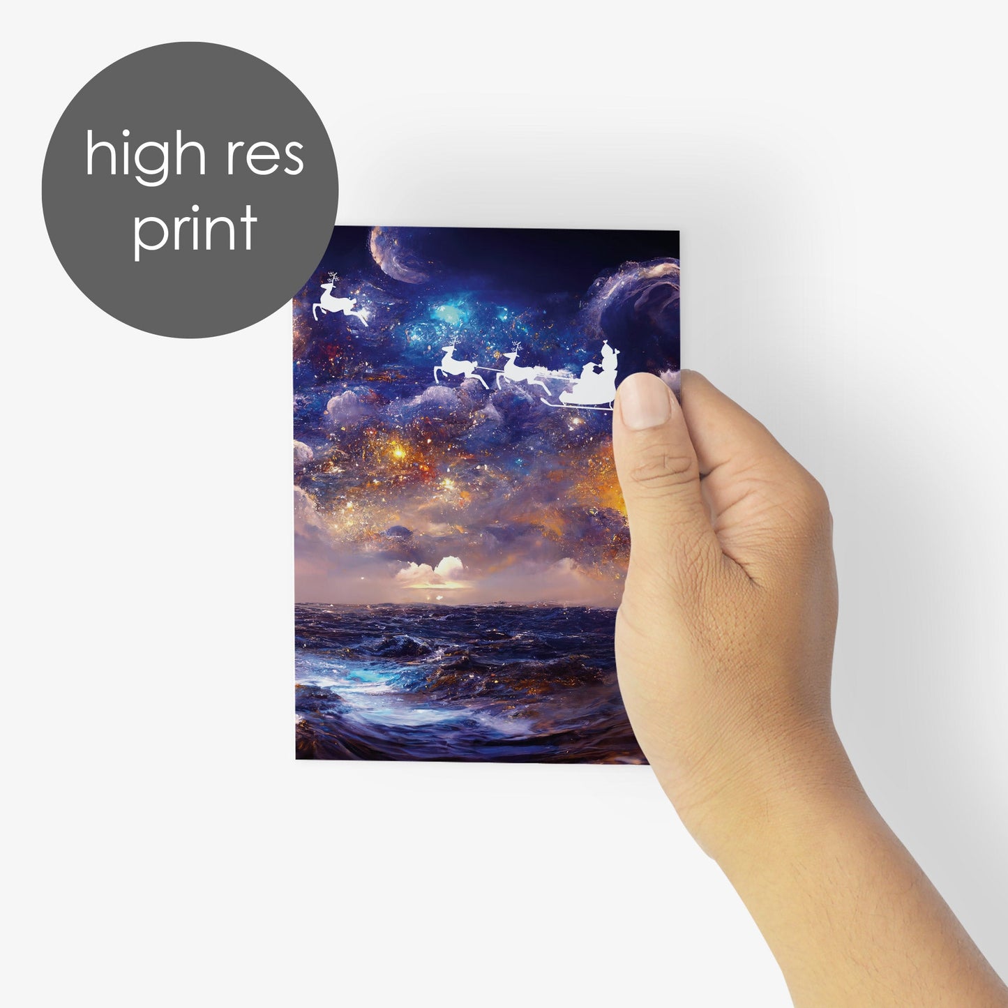 Christmas Greeting Cards, Set of 24