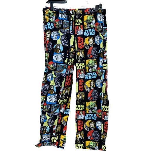 Disney Store Star Wars Mens Small Flannel Drawstring Sleepwear PJ Pajama Pants