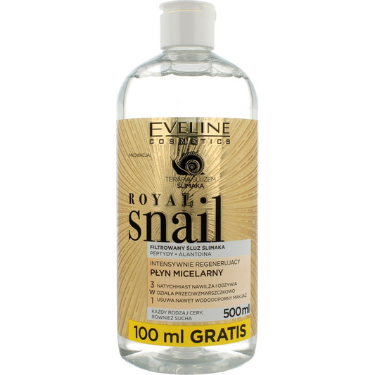 EVELINE COSMETICS Royal Snail 3-in-1 Micellar Water 500 ml (5901761988321)-0