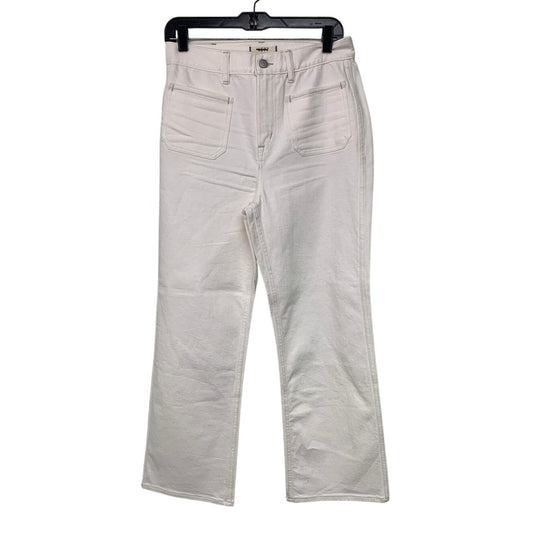 New AE77 Womens Size 27 White 100% Organic & Recycled Cotton Denim Jeans