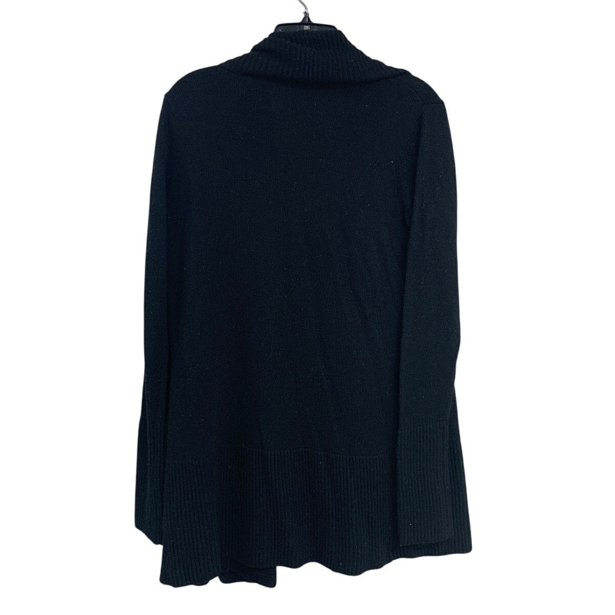 Love Stitch Womens Medium Black Long Sleeve Open Front Knit Cardigan Sweater