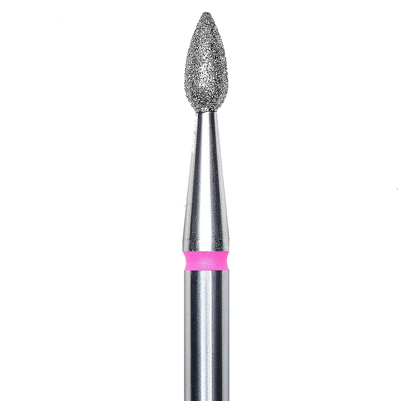 DIAMOND NAIL DRILL BIT, "DROP", RED, HEAD DIAMETER 2.3/5MM (FA40R023/5) - STALEKS™-1