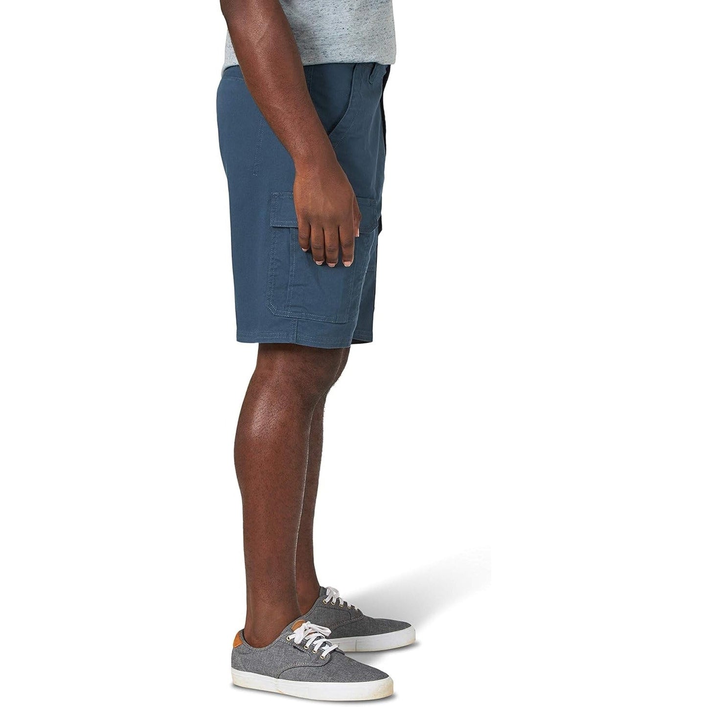 Wrangler Authentics Mens Size 38 Stretch Cotton Classic Cargo Stretch Shorts