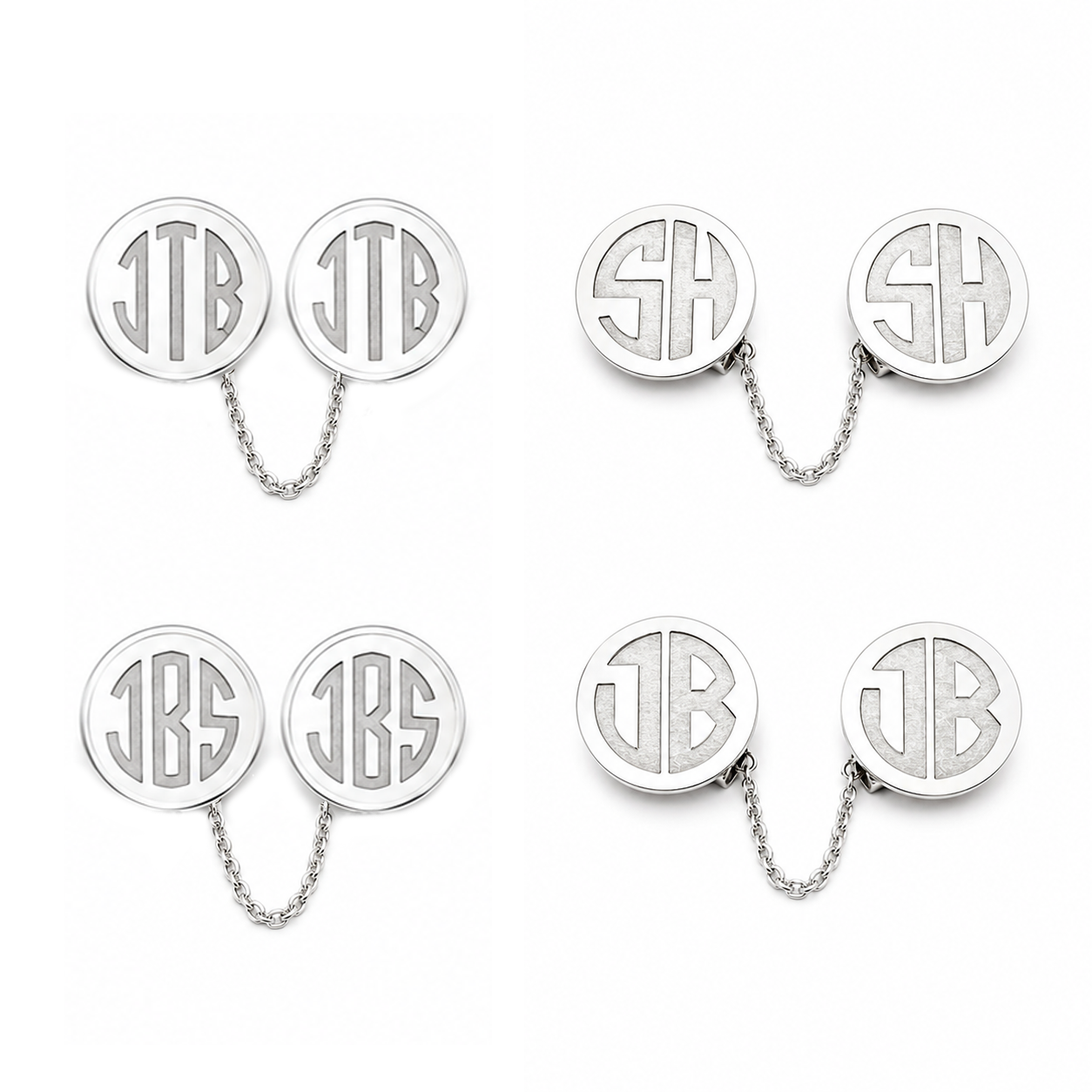 Tallit Clip Classic Initial Monogram