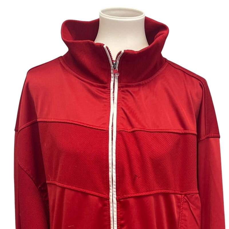Koman Mens 3XL Long Sleeve Full Zip Long Sleeve Polyester Athletic Track Jacket