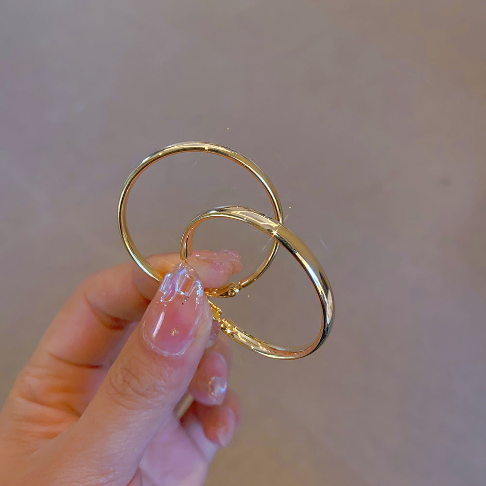 Womens Versatile Light-luxury Minimalist Earrings