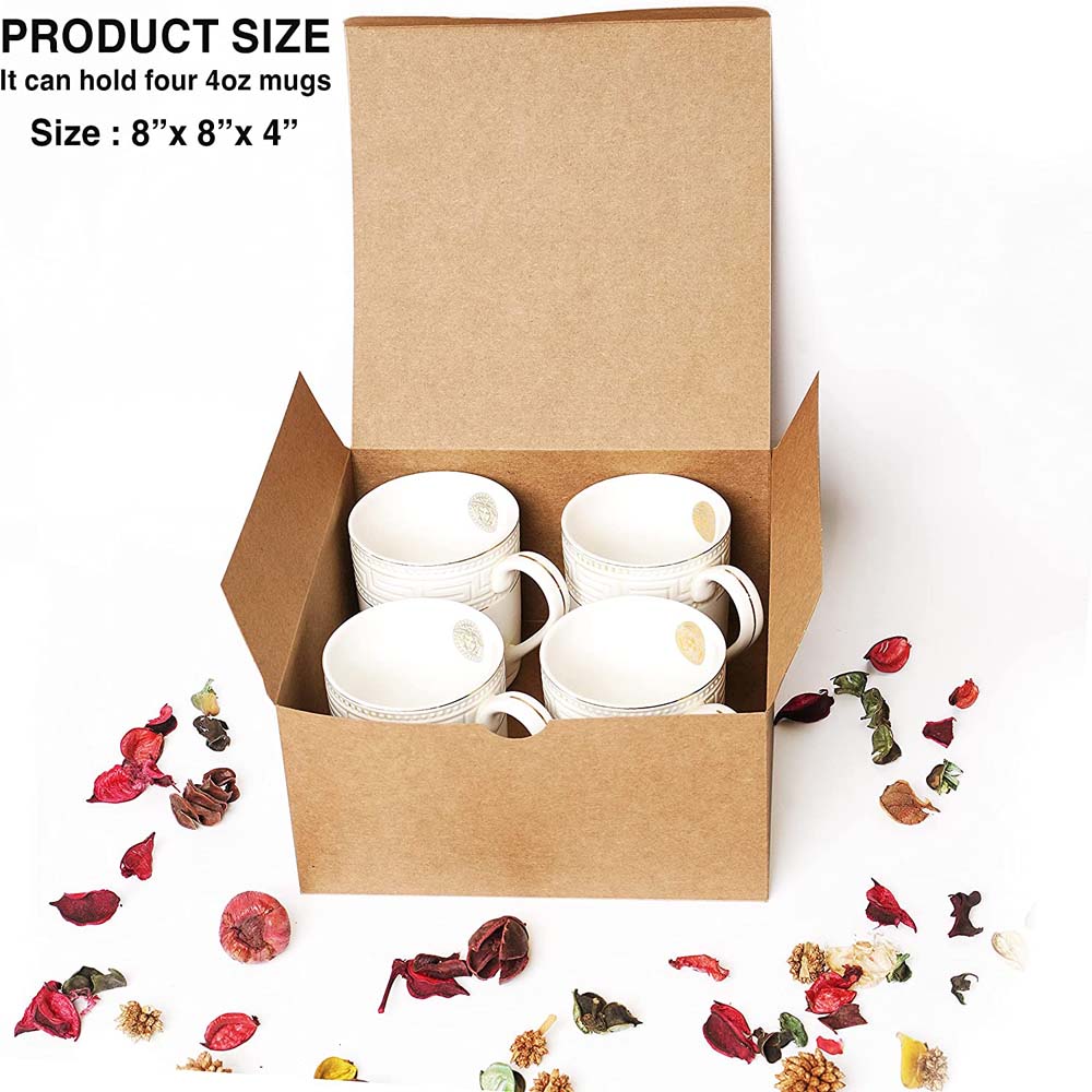Kraft Gift Box, Pack of 10/20-4