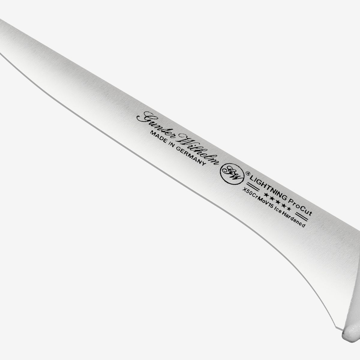 Gunter Wilhelm Lightning Boning Knife, 6 Inch | Brown and Grey ABS Handle SKU: 10-114-0306-2