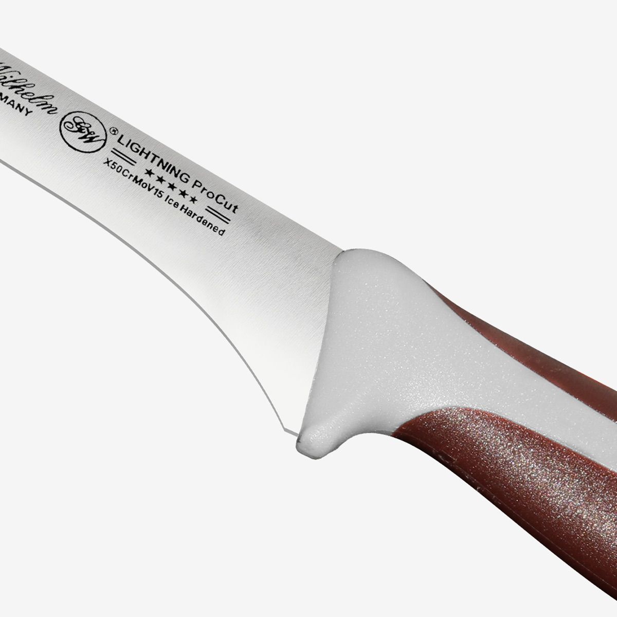 Gunter Wilhelm Lightning Boning Knife, 6 Inch | Brown and Grey ABS Handle SKU: 10-114-0306-3