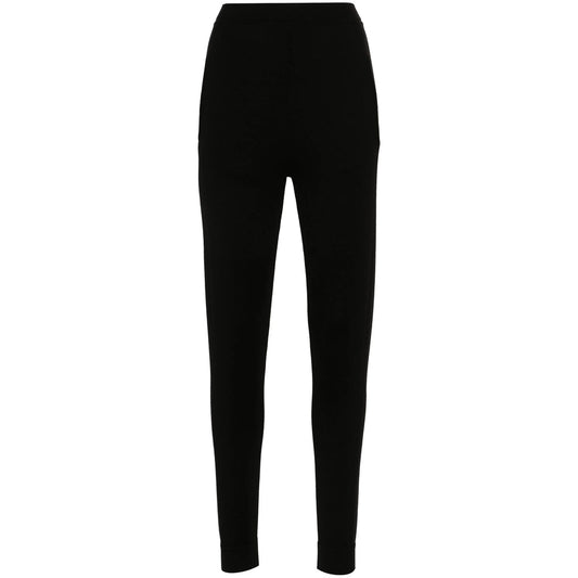 Saint Laurent Black Trousers - Track Pants Women