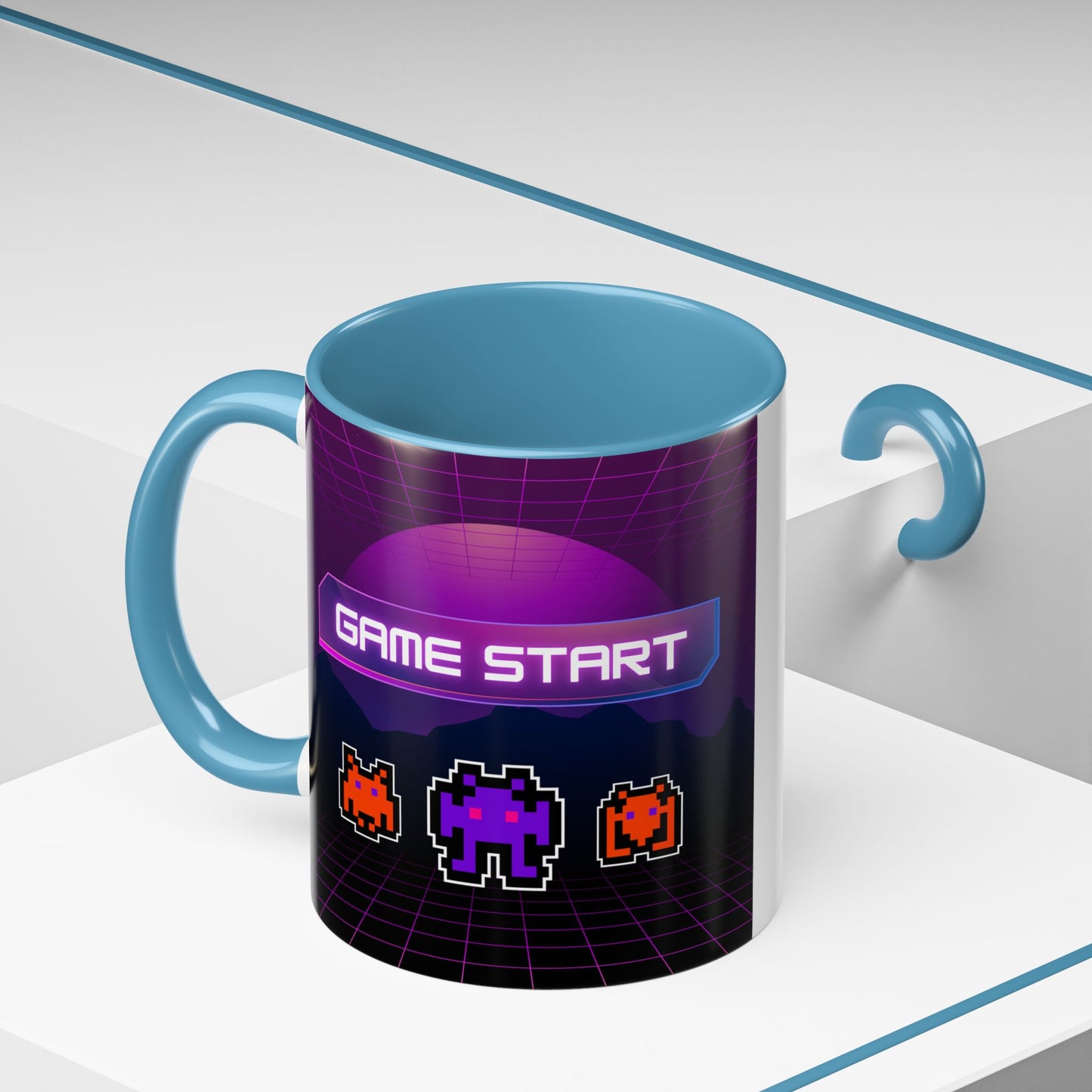 Retro 8-Bit Game Coffee Mug – Perfect Gamer Gift, Fun Kitchen Decor, Unique Birthday Present, Nerdy Officeware, Collectible Drinkware