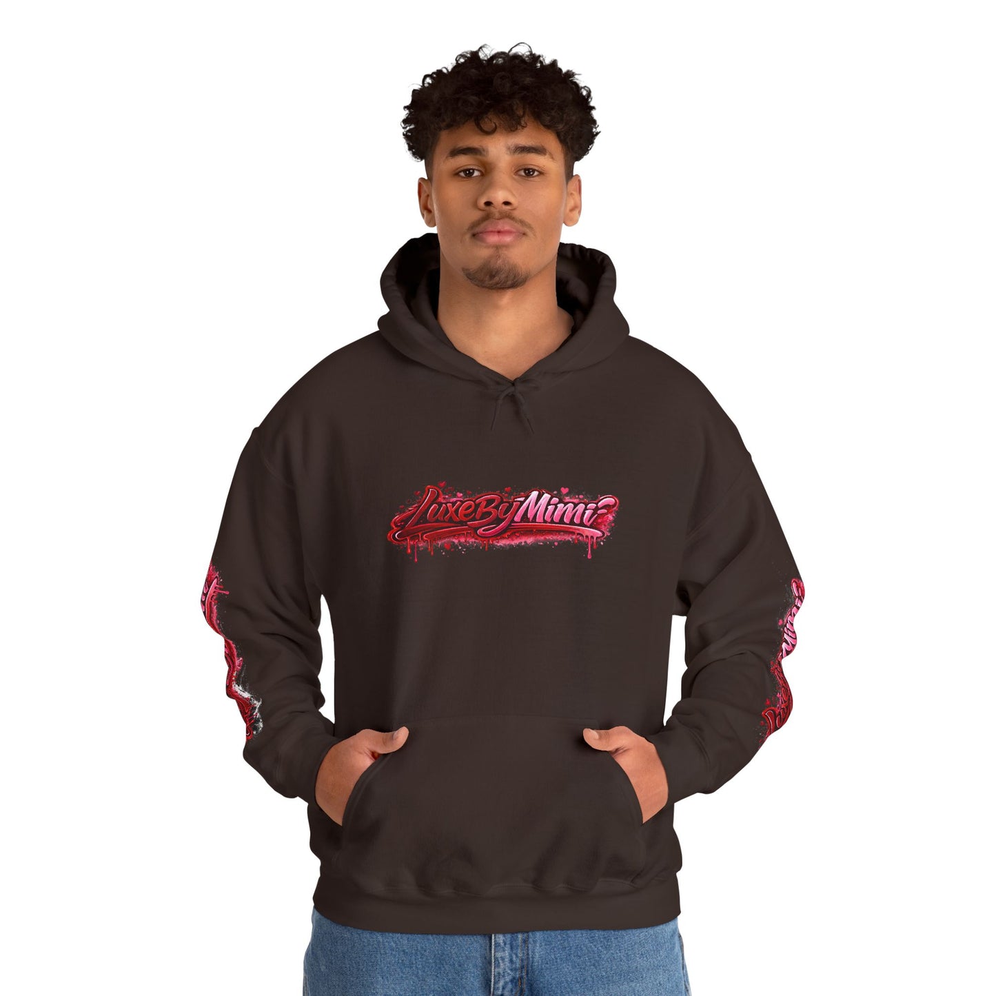 LuxeByMimi Brand Graffiti de Luxe Hoodie — Streetwear Pullover