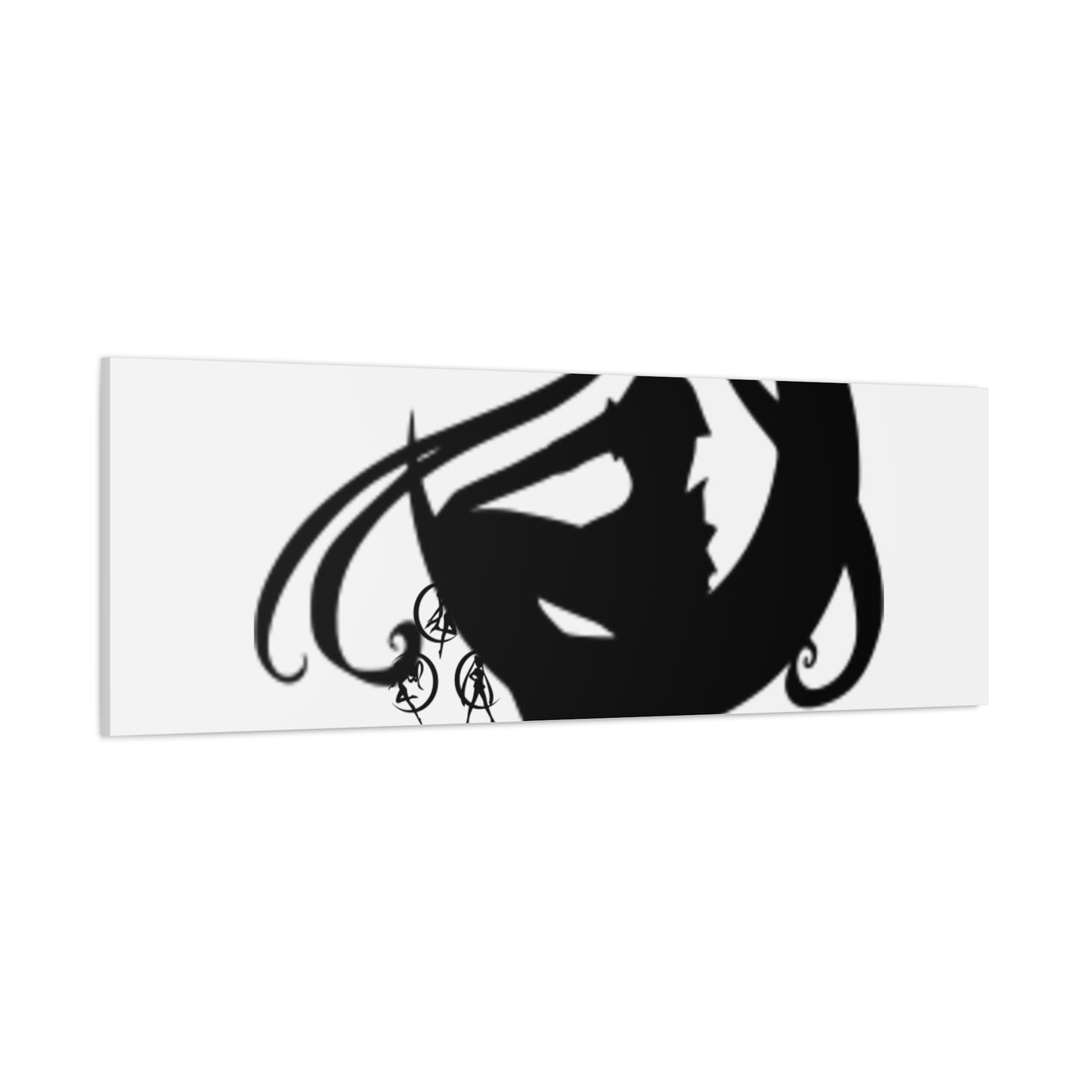 Moonlit Goddess Canvas Art, Modern Wall Decor, Fantasy Home Decor, Boho Aesthetic, Gift for Art Lovers