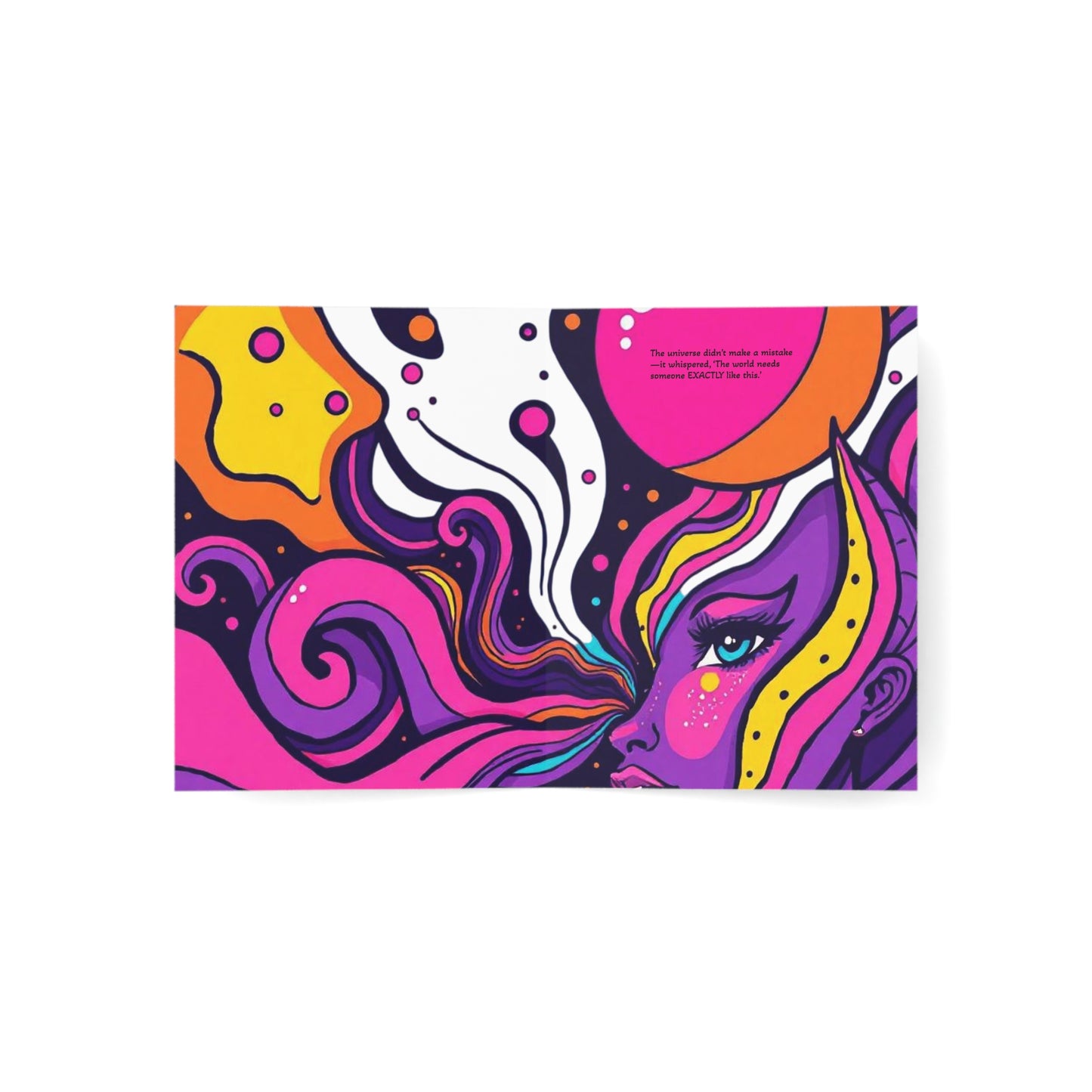 Vibrant Art Greeting Cards - Colorful Abstract Designs for Any Occasion, Art Cards, Fun Stationery, Unique Gift, Invite, Note Cards