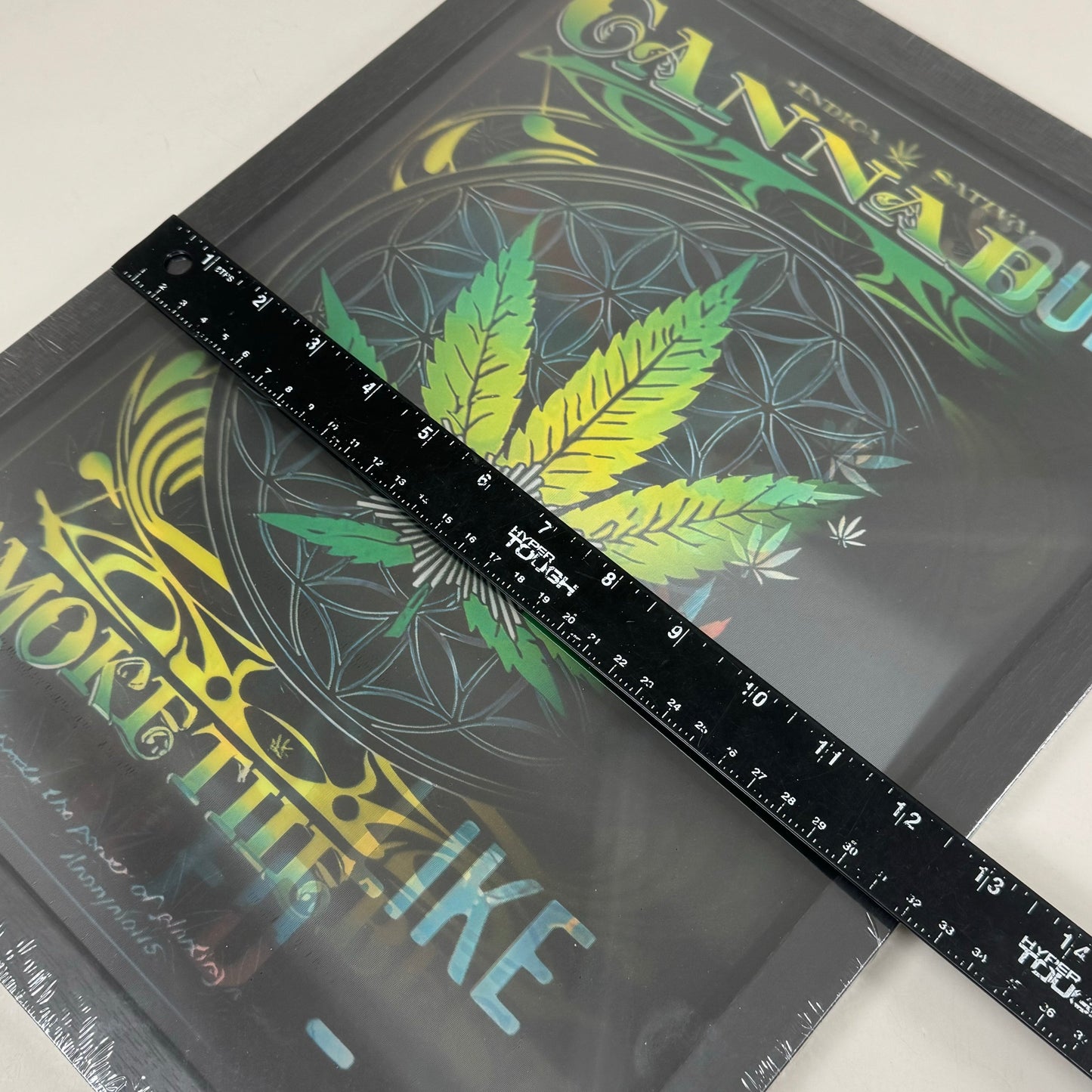 Home Decor 3D Poster "I Bet My Soul Smells Like Weed" "Smoke the Best" 17"x13"