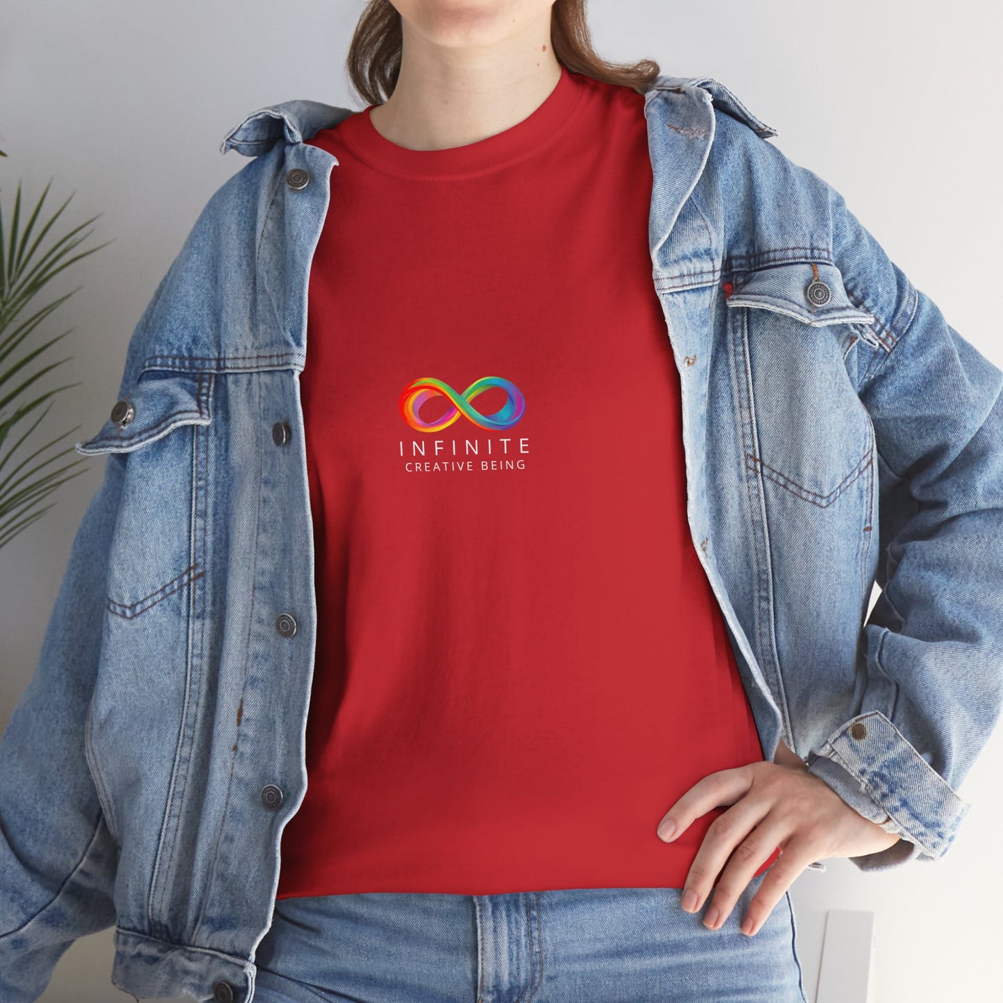 Colorful Infinite Creative Being Unisex Tee, Inclusive Fashion, Everyday Casual Wear, Gift for Friends