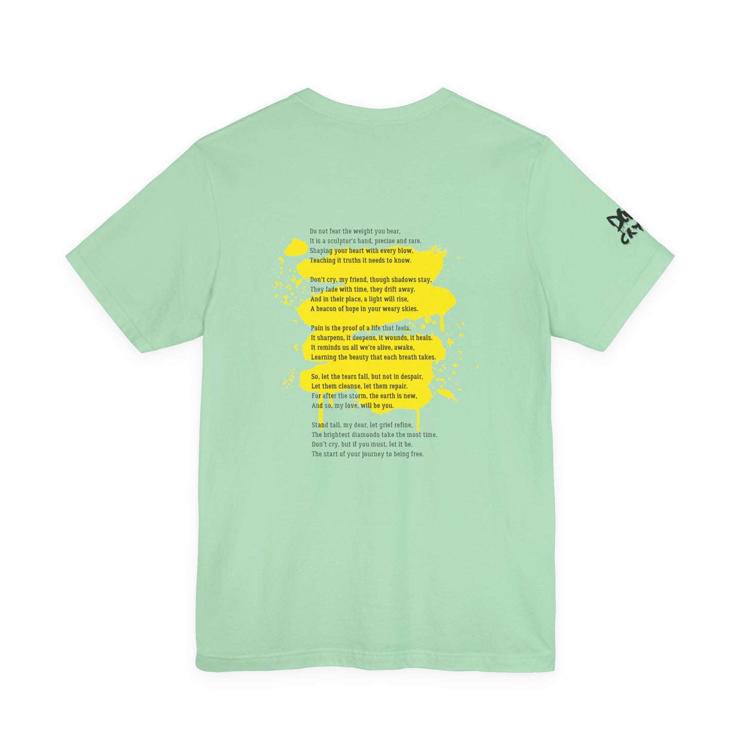 Inspirational Unisex Short Sleeve Tee - Journey to Self-Love & Empowerment