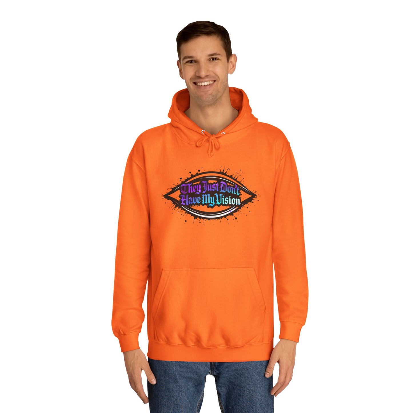 “VISION” Graphic Hoodie — Cosmic Art Pullover