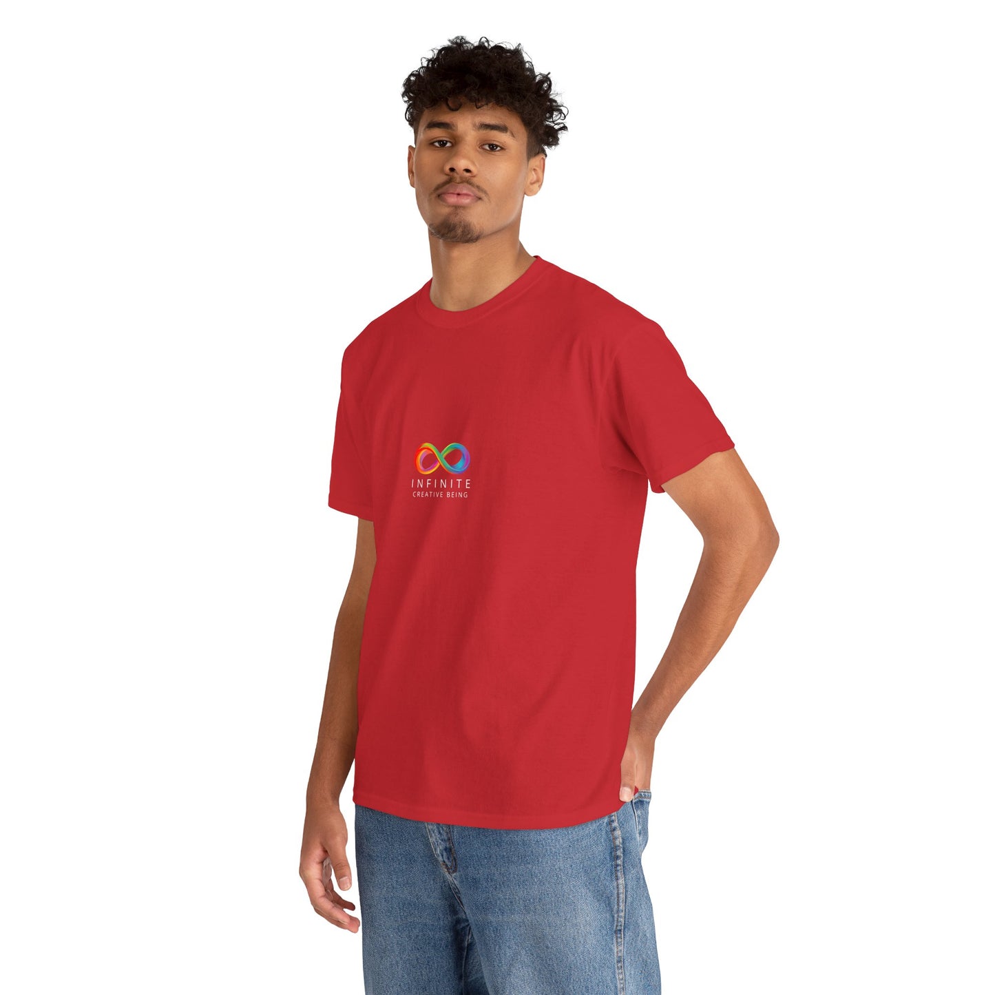 Colorful Infinite Creative Being Unisex Tee, Inclusive Fashion, Everyday Casual Wear, Gift for Friends