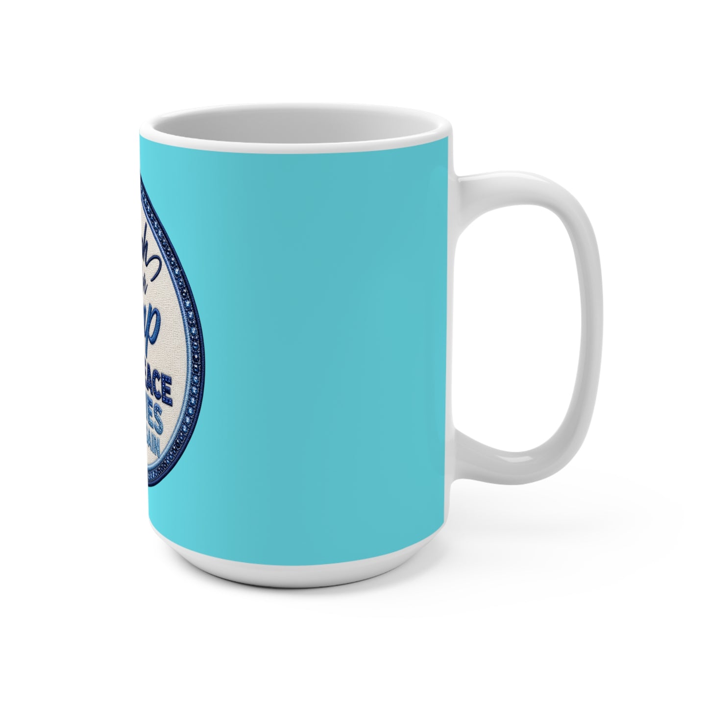 Trump Make Peace Treaties Mug - 15oz Political Coffee Cup