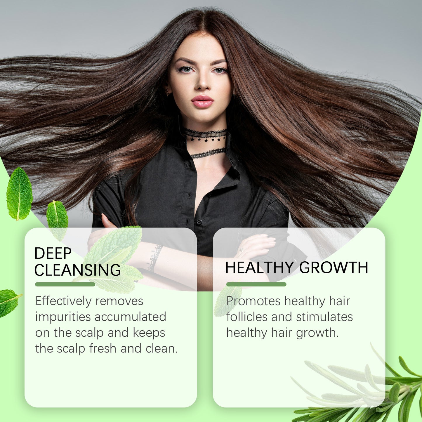 Hoegoa Rosemary Hair Scrub Gently Nourishes And Strengthens Hair And Scalp Care Cleansing Scrub